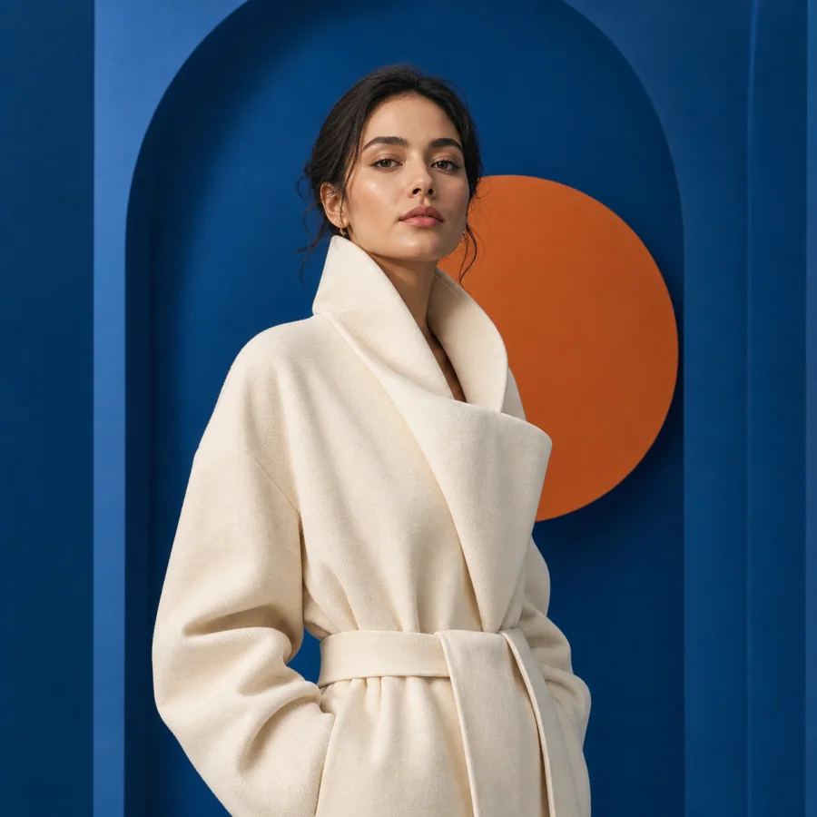 Geometric fashion editorial